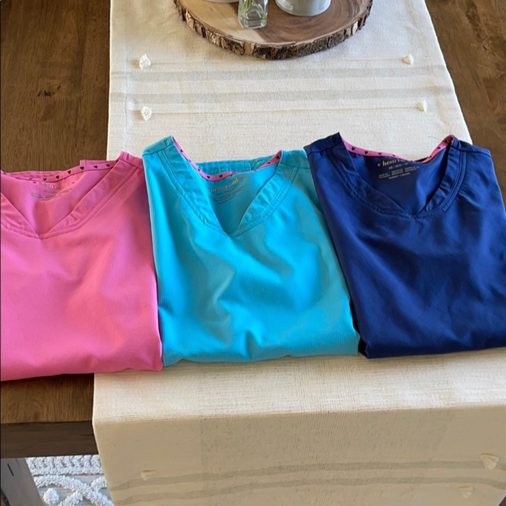 Women’s heart and soul scrub tops
